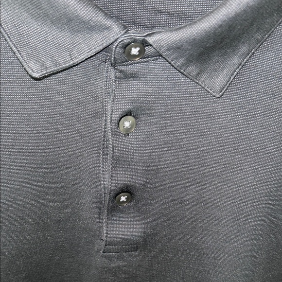 West Zero One from Nordstrom Charcoal Polo Shirt for Men Size  Large - Picture 6 of 13